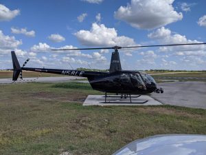 Airborne lidar acquisition via helicopter