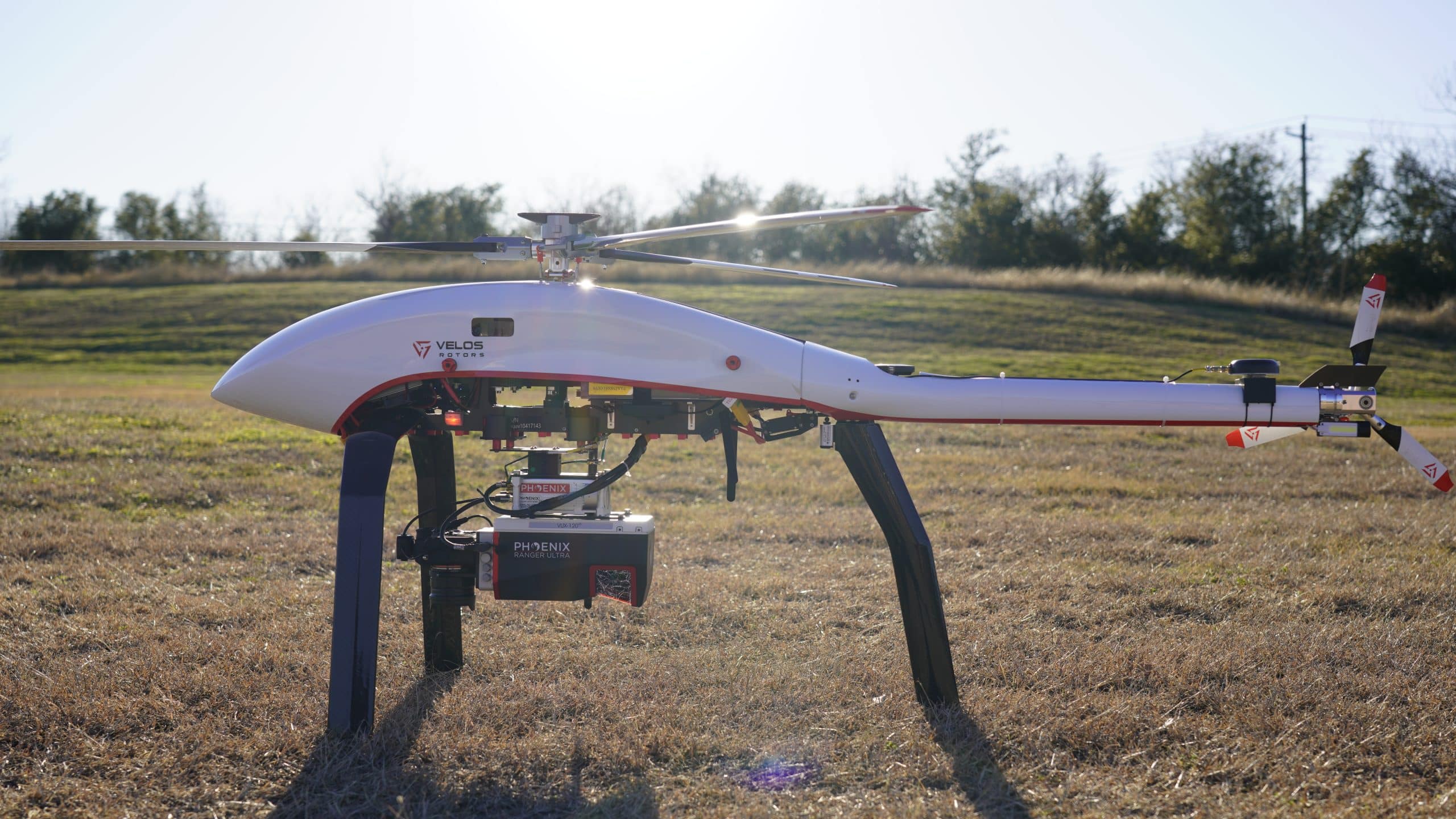 Ranger Ultra 120 on Velos Rotors UAV