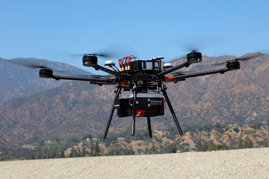 M5000 UAV Integrated with Phoenix LiDAR System