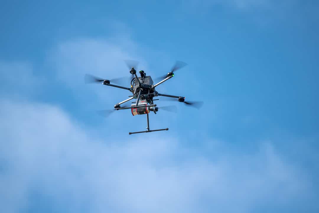 Phoenix LiDAR Integration with Inspired Flight 1200A Drone