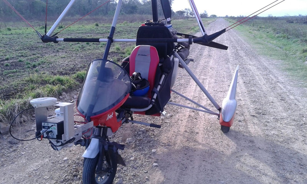 Ultralight Aircraft integrated with Phoenix LiDAR System