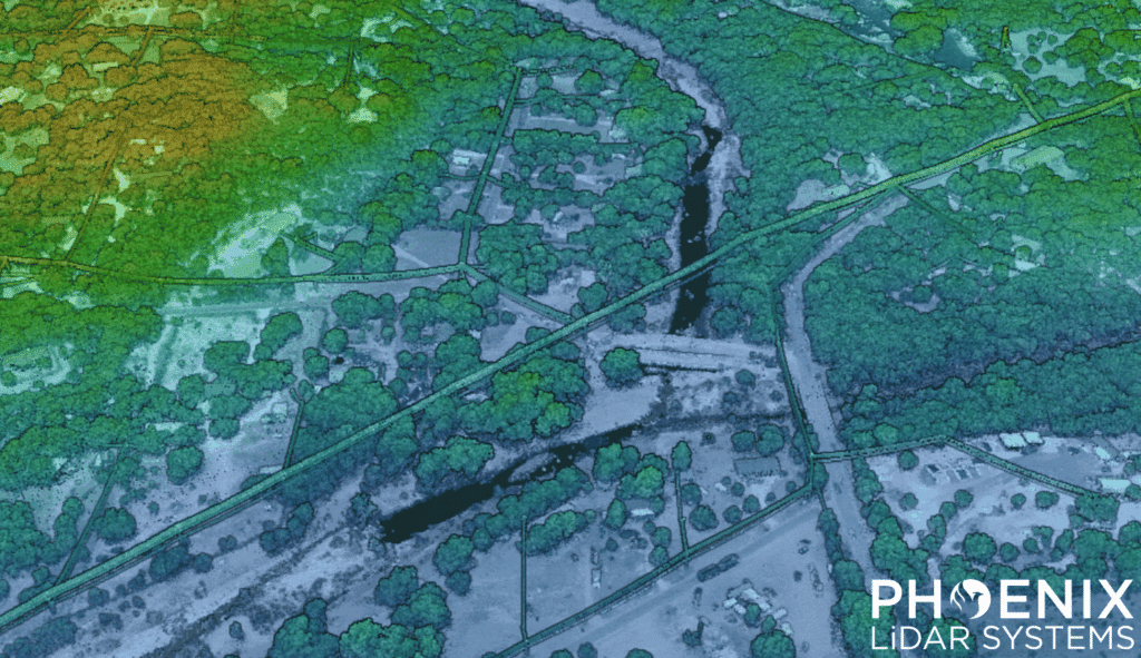 RANGER-U240 SANDY CREEK Flood Mapping DATASET